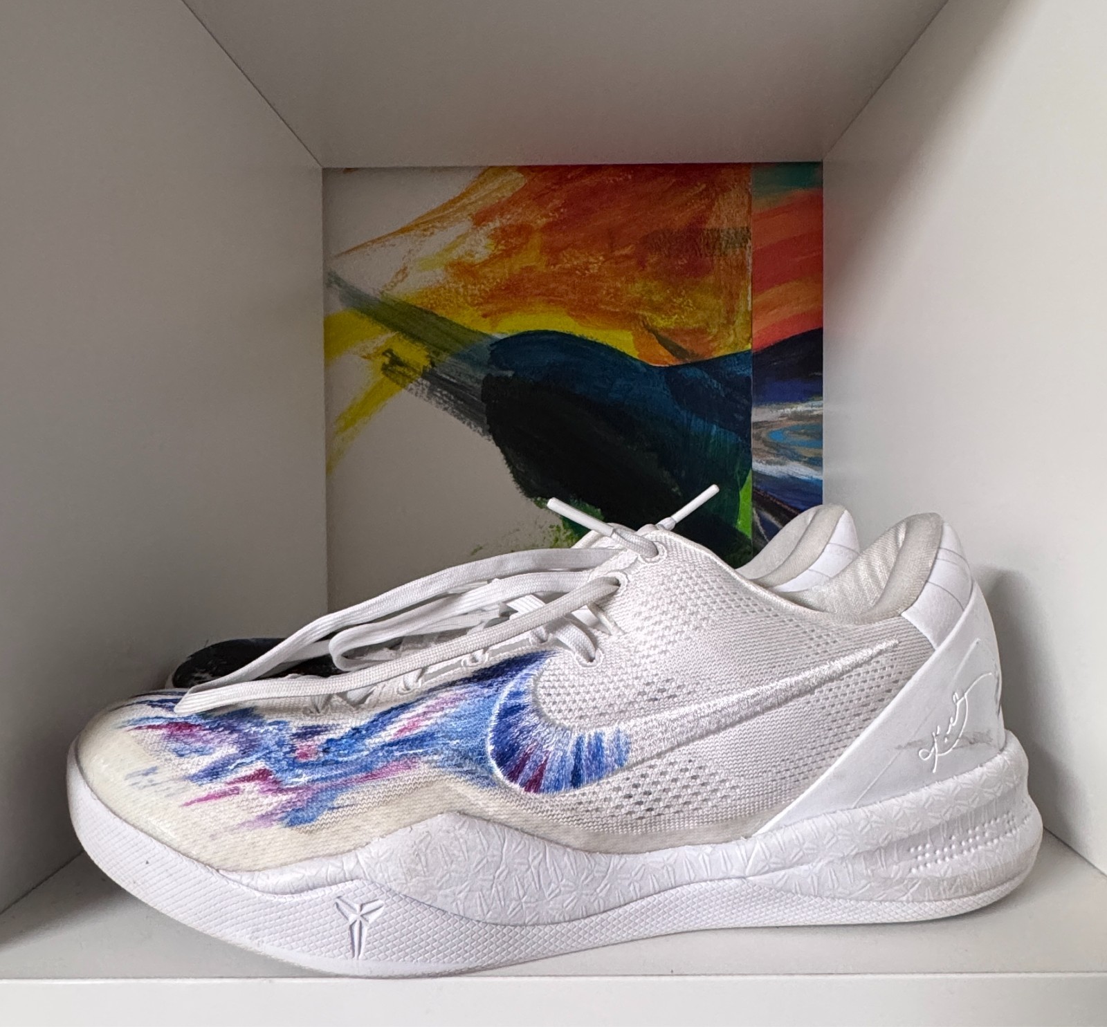 Nike Kobe 8 Protro “Halo” Custom  Size 10