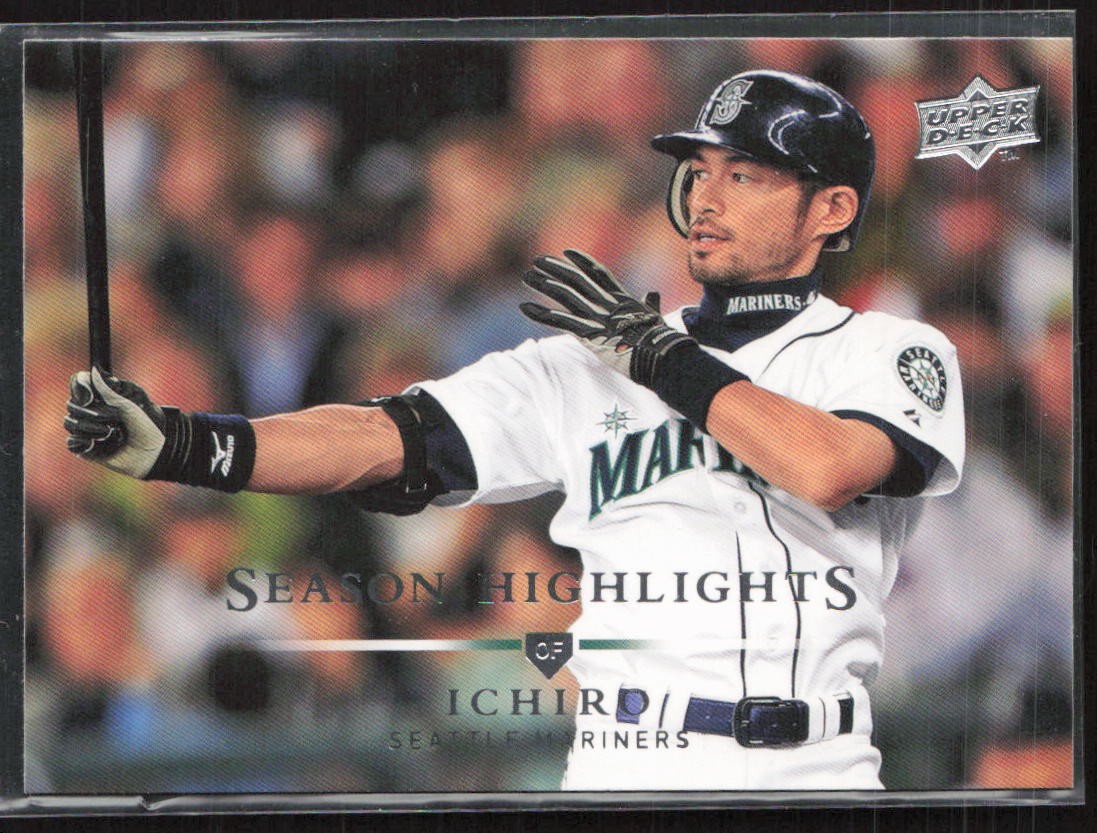 2008 Upper Deck #787 Ichiro Seattle Mariners (X)