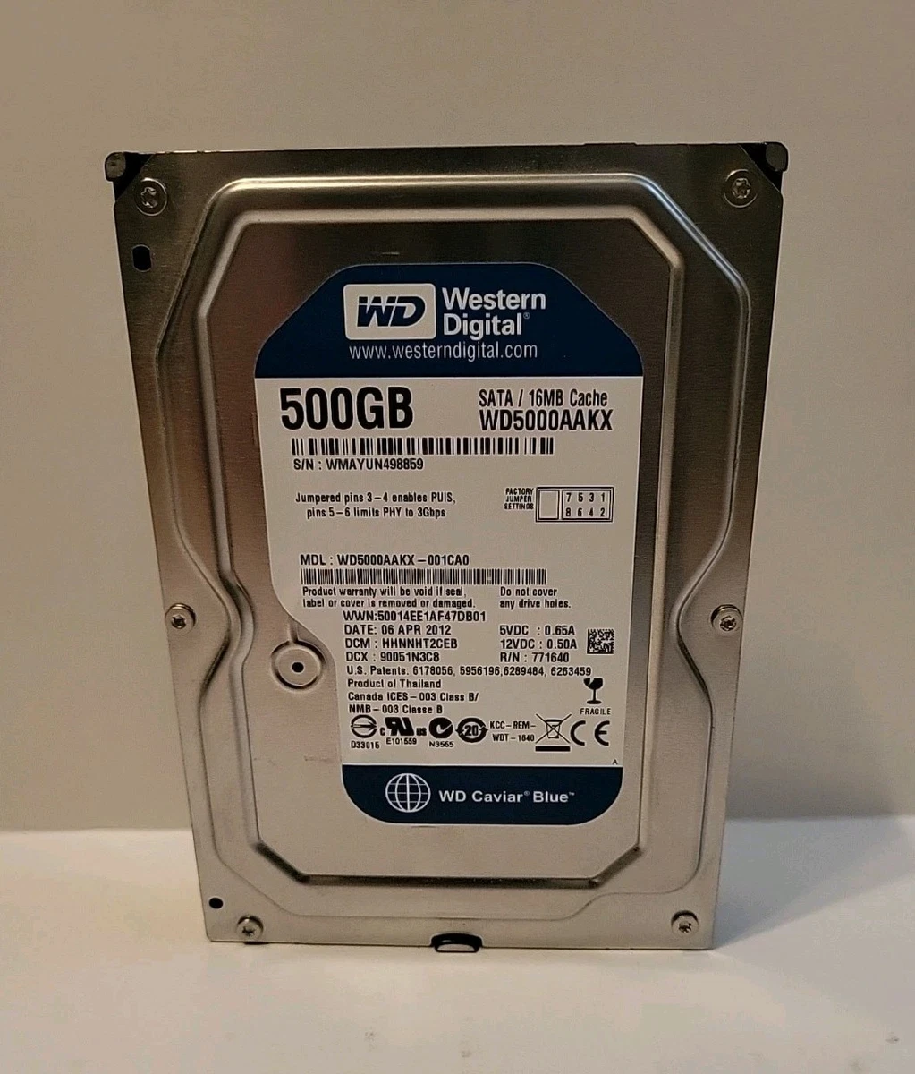 DISQUE DUR 3.5 Reconditionné 500Go | SIE recyclage