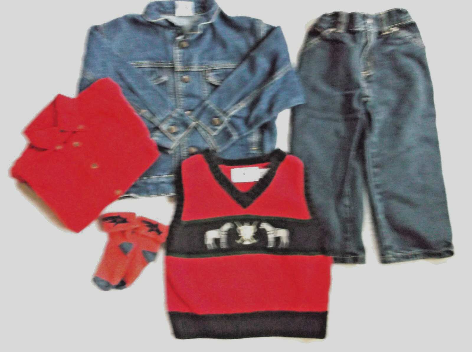 PONY LOTTO GIACCA JEANS E JEANS RAGAZZO 2 3T: GUESS; SONOMA; CLASS CLUB; KITESTRINGS; GAP