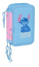 STITCH BRIGHT - School Pencil Case with 37 Tools Included, Children's Pencil Cas