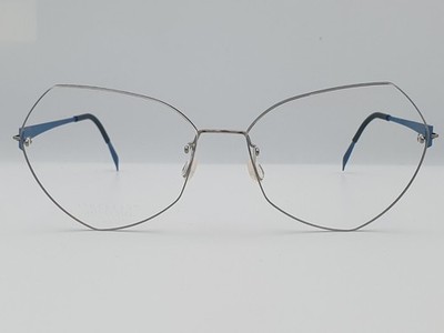 Lindberg 2493 Eyeglasses Frame Spirit Titanium 55mm Rimless Large Geometric T78