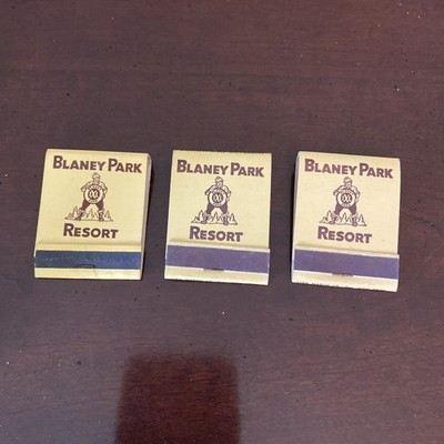 Blaney Park Michigan Resort 33,000 Acres Of Something Different Matchbooks