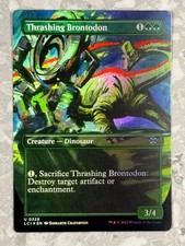 Thrashing Brontodon (Borderless) U The Lost Caverns of Ixalan 329 NM