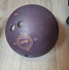 EBONITE Gyro Bill BOWLING BALL PURPLE with Bag Balanced P96