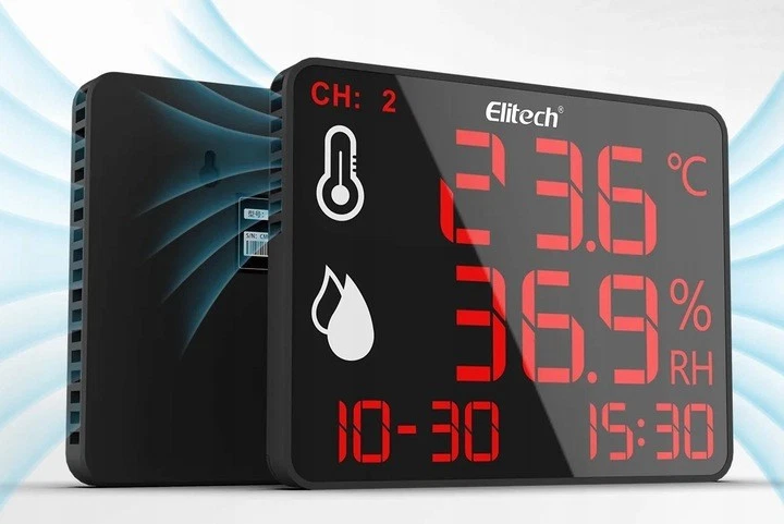 Datenlogger Temperatur Feuchte fernfühler 1 / 2 Sensor USB PDF Bericht APP APK - Bild 4 von 4