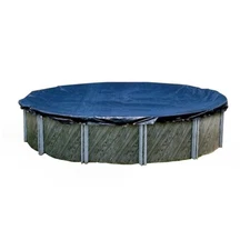 Swimline 30 Foot Round Above Ground Swimming Pool Winter Cover with 4 Foot of...