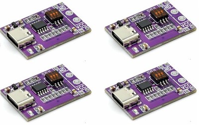 4x USB-C PD/QC Fast Charge Decoy Trigger Module Support 5V 9V 12V 15V 20V Fixed