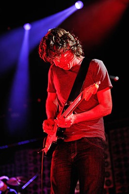Rhythm guitarist Stone Gossard of grunge rock group Pearl Jam perf- Old Photo 9