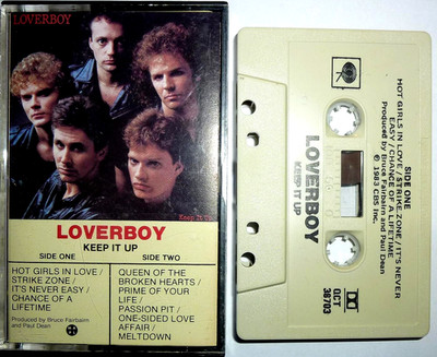 Loverboy - Keep It Up / MC Kassette / 1983 / Canada / Hard Rock, Metal