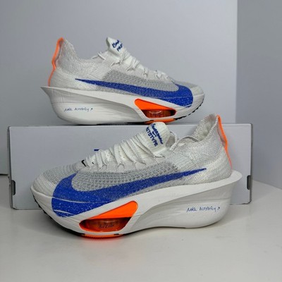 Nike Air Zoom Alphafly Next% 3 FP White Orange Size 5.5 Women