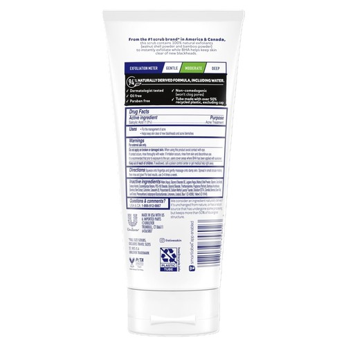 St. Ives Blackhead Clearing Face Scrub Clears Blackheads & Unclogs Pores Green T - Picture 2 of 9