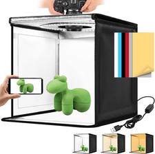 Photo Light Box, 12/16/20/24/32 Inch Photography Box 12 x 12, Black