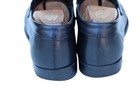 Salvatore Ferragamo Black Leather Toe Strap Penny Loafer Slip Dress Shoe 7.5 EE — photo 8
