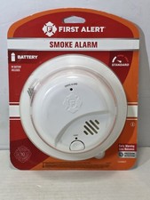 New First Alert Smoke Detector Alarm Sensor Battery Included