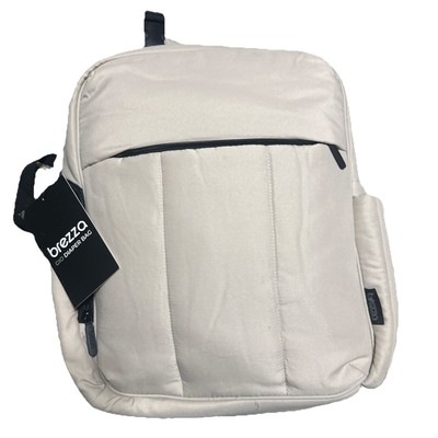 Baby Brezza Quilted Puffer Backpack Diaper Bag - Taupe (NEW  display picture 1