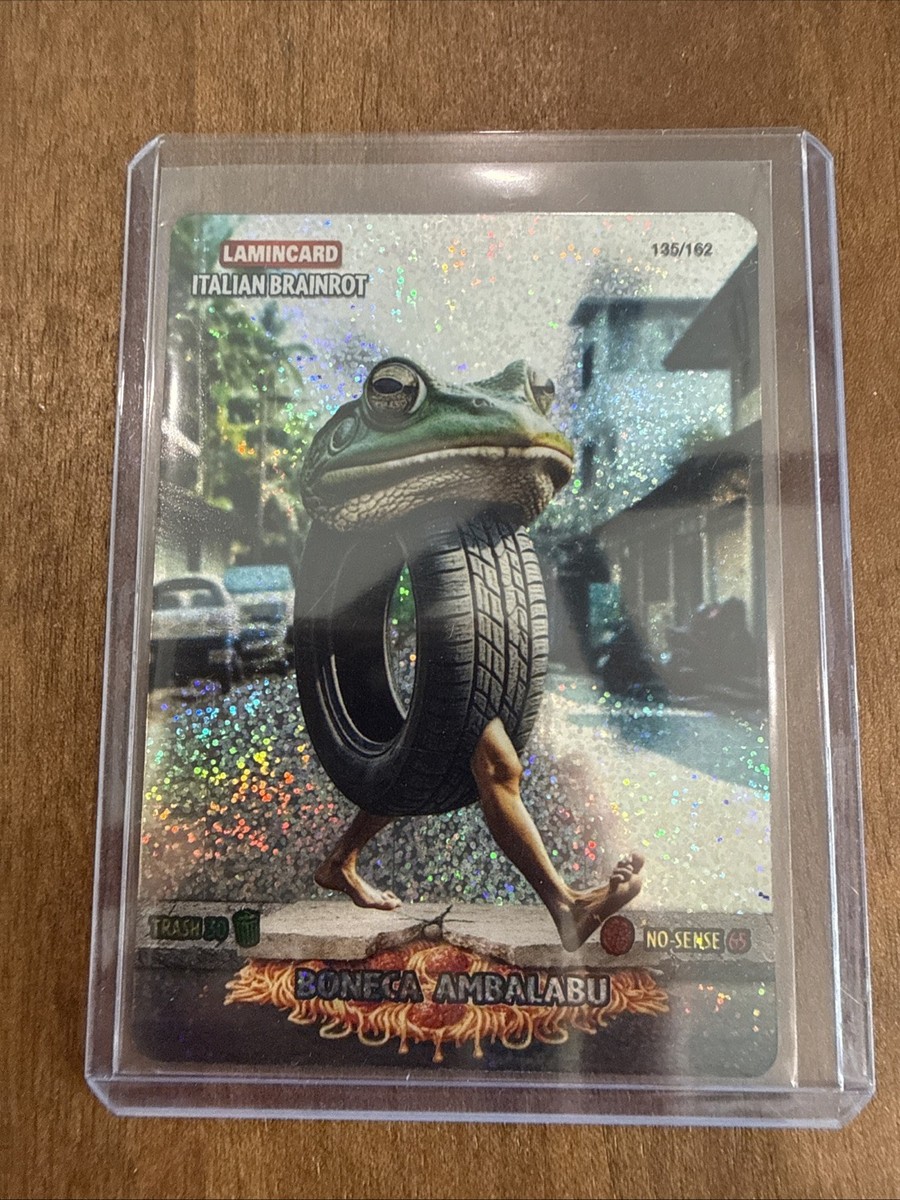 ITALIAN BRAINROT FIRST EDITION BONECA AMBALABU 135/162 Fresh Open