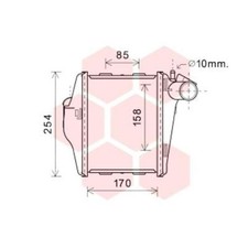 Ladeluftkühler LLK Kühler passend für Smart Fortwo Coupe 1.0 Turbo