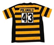 Hair-larious: Troy Polamalu Signs First Cards Since 2003 11