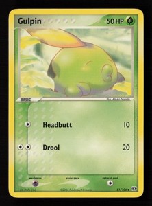 gulpin pokemon card Pokemon Basic Common Card main image 1