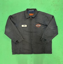 Vintage Harley Davidson Mechanics Jacket Wise XL Made In USA