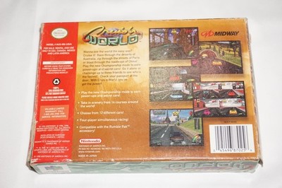 Cruisin' シリーズ’1959 ‘63 ‘64 ‘66 ‘67 ‘68 Cruis'n Exotica Cruisin Nintendo 64 N64 New Sealed GRADED WATA 7.5
