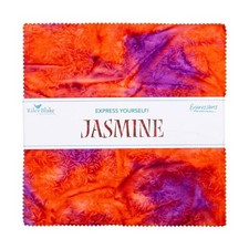 Riley Blake Designs 10-23458-42 Batiks Express Yourself Jasmine precut 10 Inch