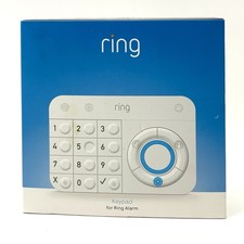 Ring Alarm Keypad 1st Gen Wireless 4AK1S70EN0 Open Box Complete w Adapter Q