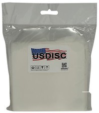 USDISC Plastic Sleeves 4mil 5.2 x 5.1, No Stitches, Clear Lot