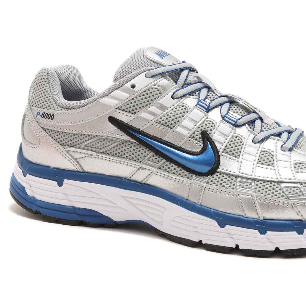 Nike P-6000 Laser Blue Silver Running Sneakers Retro Classic Nike P-6000 Laser Blue Silver Running Sneakers Retro Classic