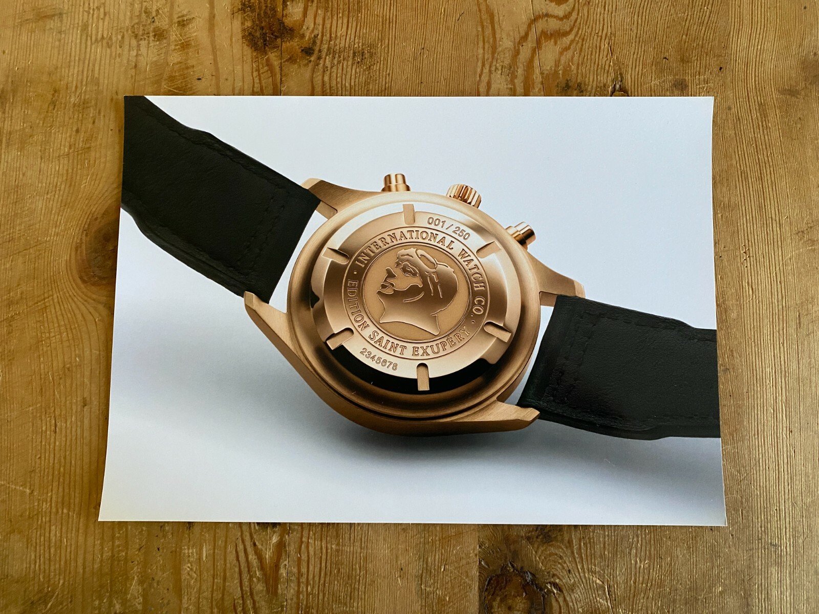 Press Release IWC Schaffhausen Press Release - Edition ANTOINE SAINT EXUPÉRY