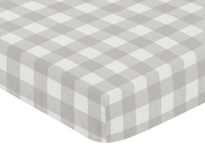 Buffalo Check Grey & Taupe 3pc. Set by Carousel Designs