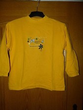 Mädchen Sweatshirt, Match, Gr. 140, gelb