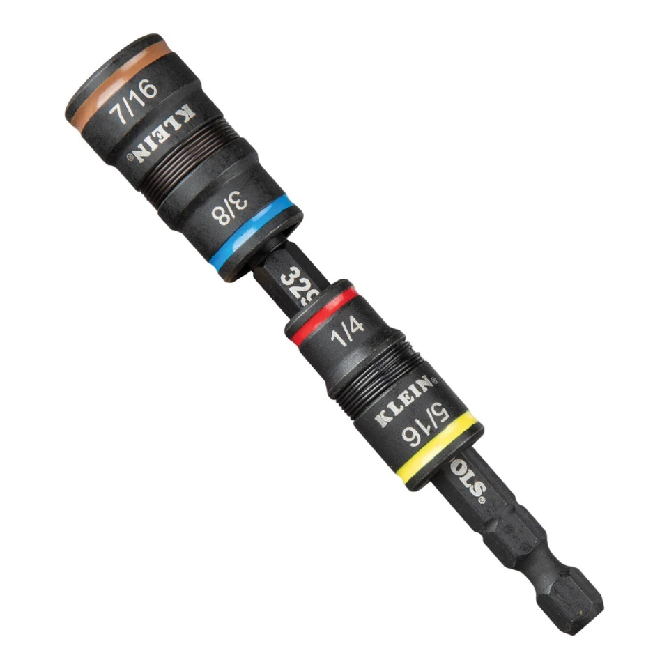 Klein Tools 85515HD Flip Socket, Mini Ratchet and Multi-Bit Driver Set, 3 Pc. - Image 3 of 4