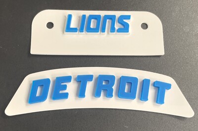 3D Bumpers - Lions Schutt Set for a Full Size Helmet