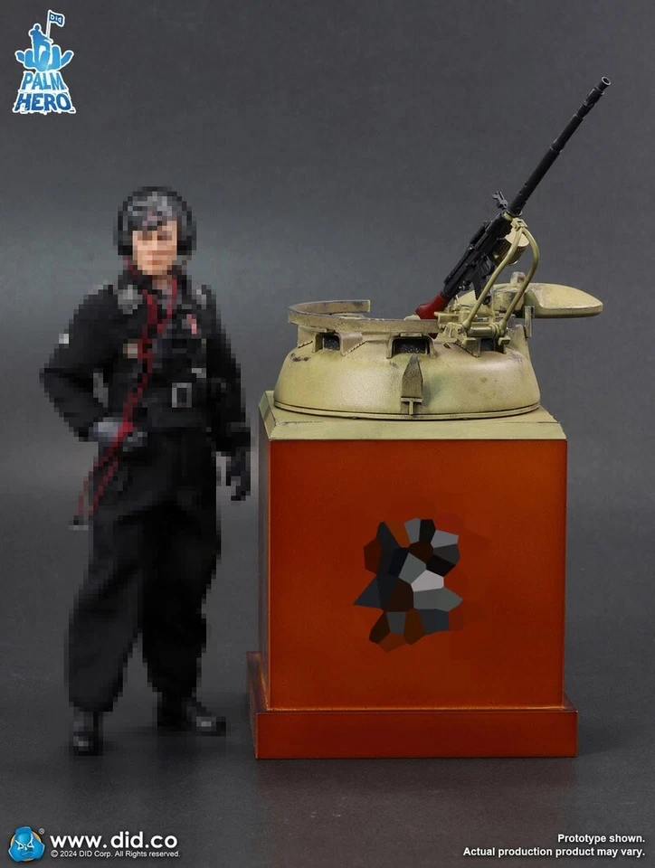 Figura de acción DID XD80023Y 1/12 militar pantera de arena escena utilería soldado F Foto 2 de 4