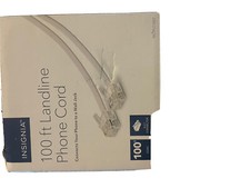 Insignia 100' Landline Phone Cord