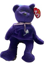 Ty Beanie Babies Princess Bear Toy - PE pellets - Canada RARE  Indonesia 