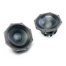  Pair Faital Pro W8N8-200 8ohm Neodymium 8 Woofer Midbass Replacement Speaker
