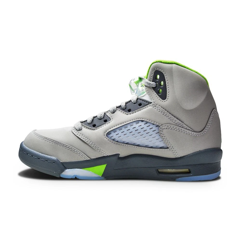 Juniors Nike Air Jordan 5 Retro (GS) - DQ3734 003 - Silver Green Bean Flint  Grey | eBay