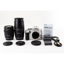 Canon EOS Kiss Digital X Standard  Telephoto Double Zoom Set From Japan