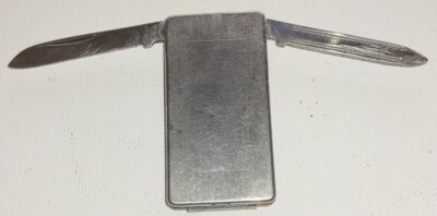 小物 vintage silver800 money clip Vintage Silver & Gold Handshake Money Clip — Worn-Over-Time