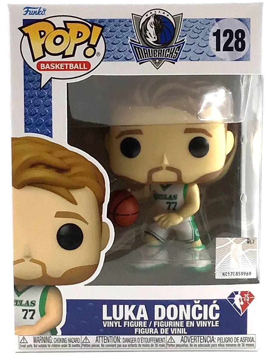 Funko Pop! NBA Dallas Mavericks Luka Doncic #128 with POP