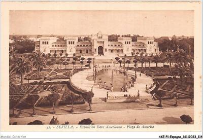 AKEP1-0058-SPAIN - SEVILLE - Ibero American Exhibition - Plaza de Americana