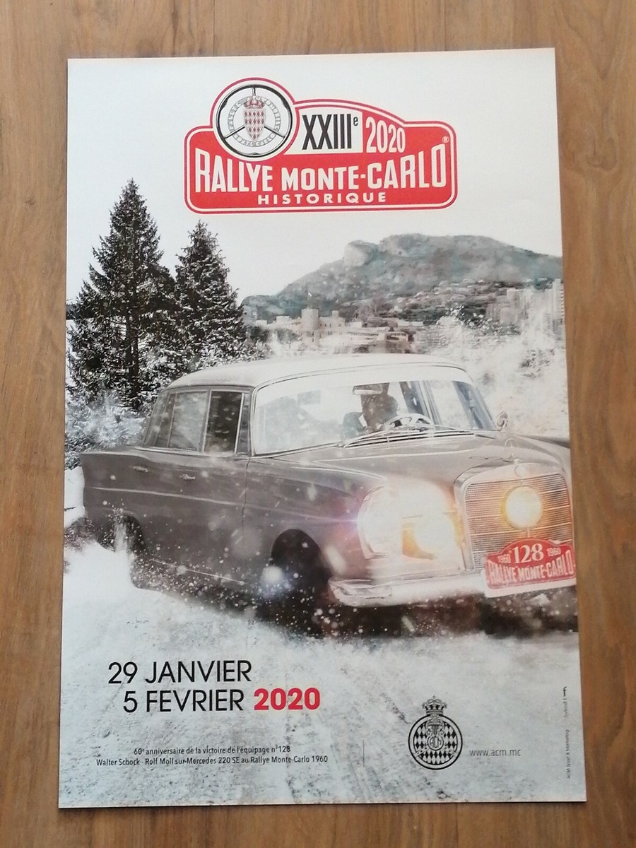 XXIIIe Rallye Monte-Carlo Historique (29 janvier - 5 février 2020