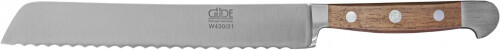 GüDe Alpha Walnuss Brotmesser 21 Cm W430/21-image