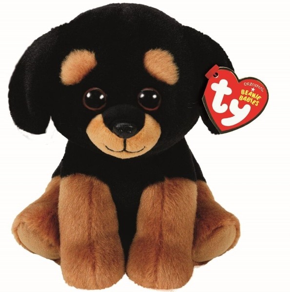 Ty Beanie Babies Rottweiler Hund @ Trevour @ Reg. 15 Cm Kuscheltier PlüSchtier-image