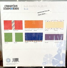 Creative Memories 8x8 This Life Predesigned Paper Album