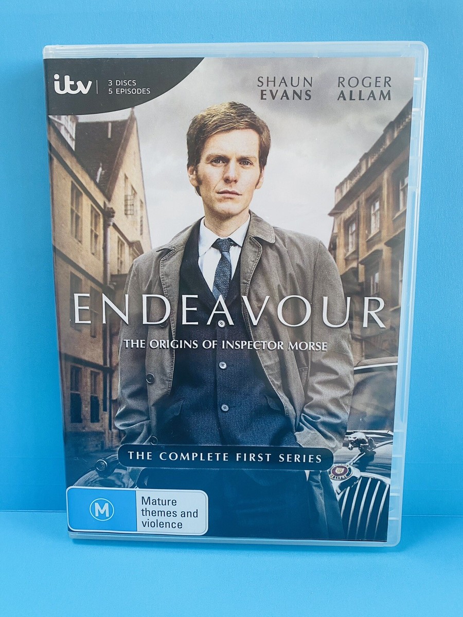 Endeavour TV Series Inspector Morse Season DVD Discs Region