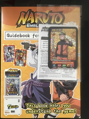 Anime Expo AX 2024 Naruto Emblem Battle Guidebook & Emblem Card Exclusive Promo